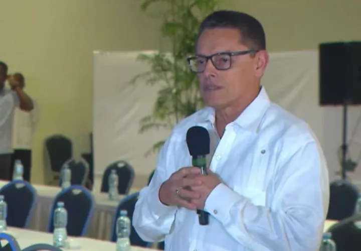 Frank Ábrego, ministro de Seguridad Pública. 