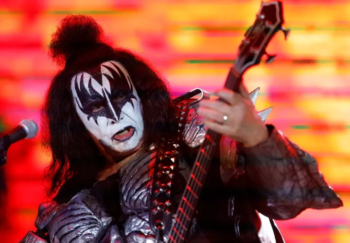 Gene Simmons. Foto: EFE / Felipe Gutiérrez