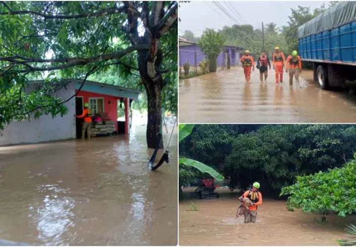 En Tonosí tenía ocho días de lluvia