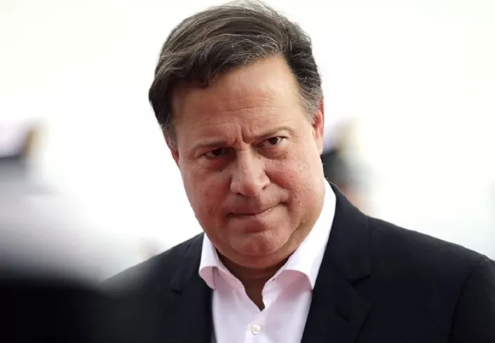 El expresidente Juan Carlos Varela. Foto: Archivo