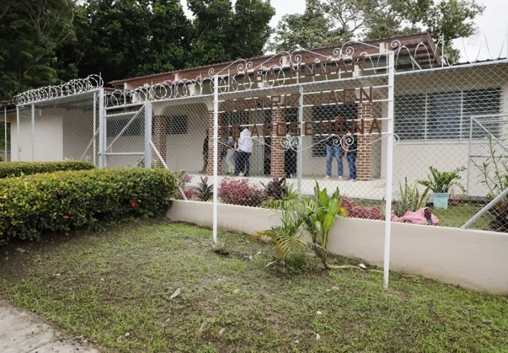 Fachada del hogar, ubicado en el distrito de Penonomé. Foto: Cortesía