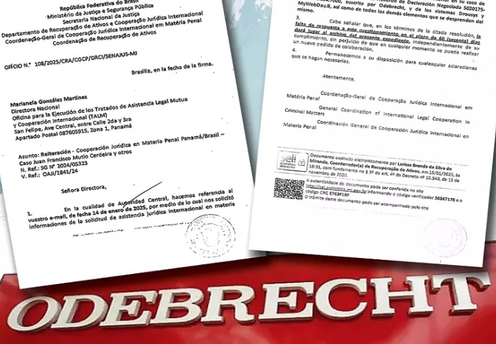 El juicio por el caso Odebrecht es el 11 de noviembre. Foto: Grupo Epasa