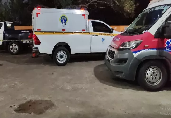 Según datos obtenidos y confirmados por la Policía Nacional, el occiso tenía antecedentes de violencia doméstica y hurto. Foto. Eric Montenegro