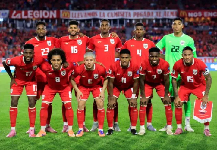 Equipo de Panamá. Foto: EFE