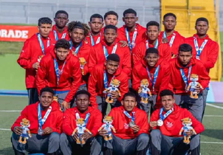 Panamá Sub-20 se quedó con la medalla de plata. Foto: COP