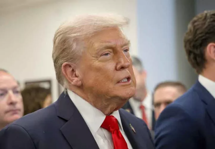 El presidente de Estados Unidos, Donald Trump, en Jerusalén Foto EFE