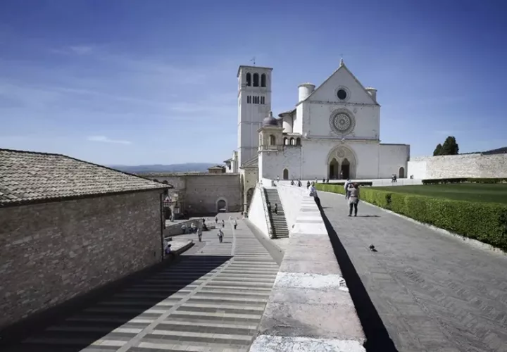 Basílica de San Francisco de Asís, en Asís, Perugia EFE/Alessandro Di Meo