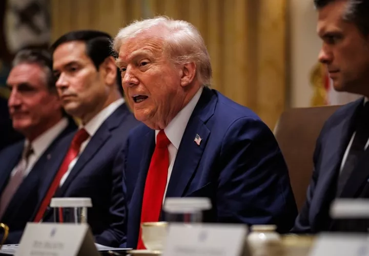 Presidente Donald Trump. Foto: EFE