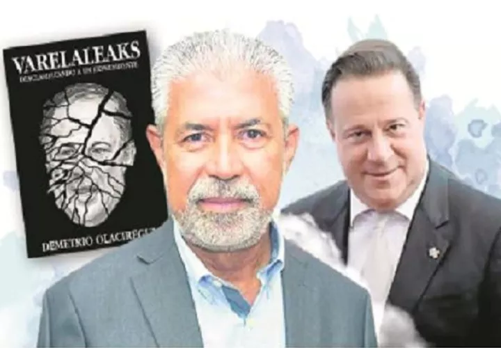 'Varelaleaks: desclasificando a un expresidente', libro del periodista Demetrio Olaciregui. Foto: Epasa