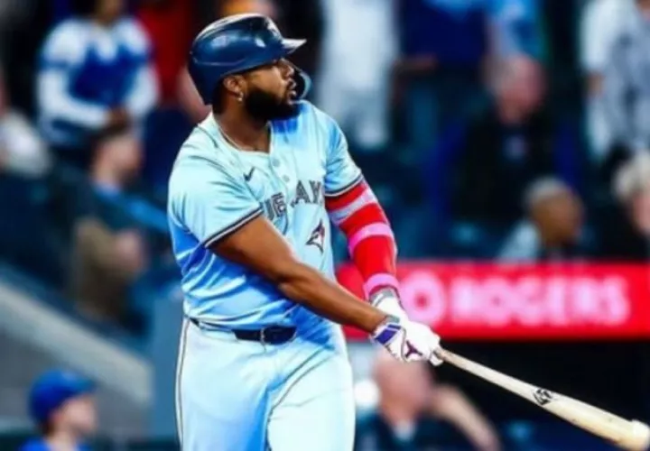  Vladmir Guerrero  de Azulejos de Toronto.Foto:Instagram