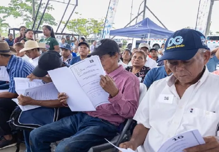 Uno de los mayores retos que tiene la ACP es lograr sensibilizar a la comunidad campesina con los embalses en río Indio, a lo cual muchos campesinos se oponen. Foto. Cortesía