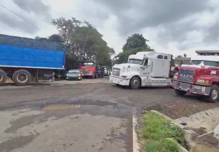  Aseguran que, pese a estar legalmente constituidos, continúan siendo excluidos mientras se contratan a camiones provenientes de otras provincias. Foto. Thays Domínguez
