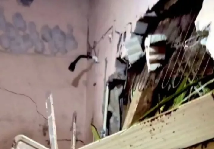Las instituciones mantienen vigilancia en el área ante la inestabilidad del terreno producto de las recientes lluvias. Foto. Sinaproc