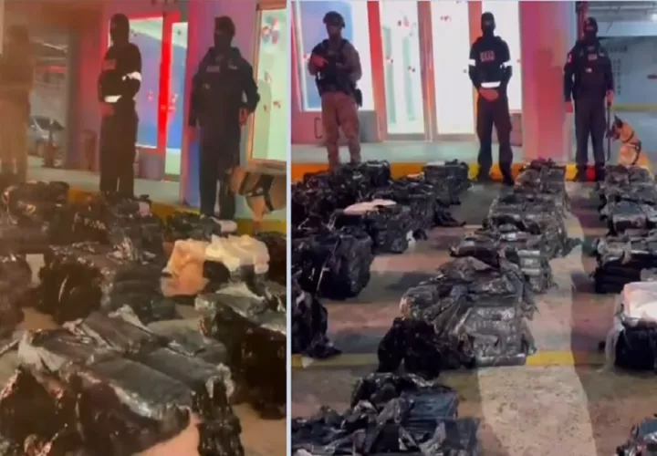 Operativos en conjunto con la Procuraduría General de la Nación en un Puerto del Caribe. Foto: Policía Nacional de Panamá