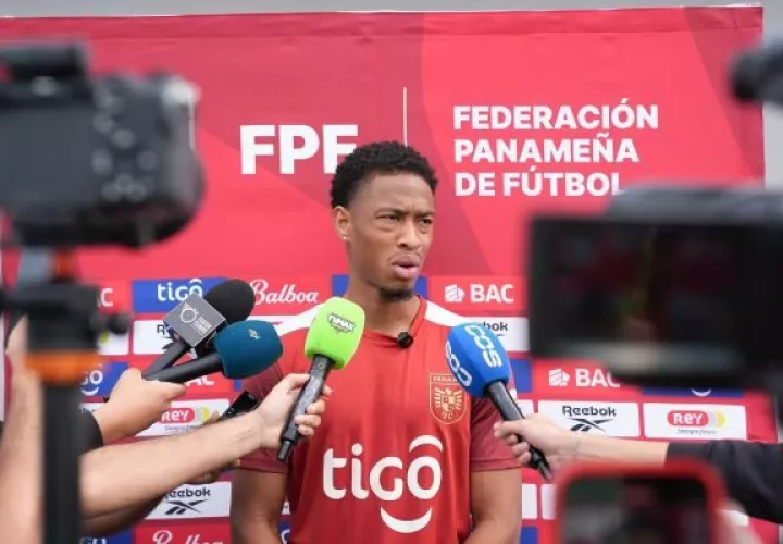 Edgardo Fariña, defensa del equipo panameño. Foto: FPF