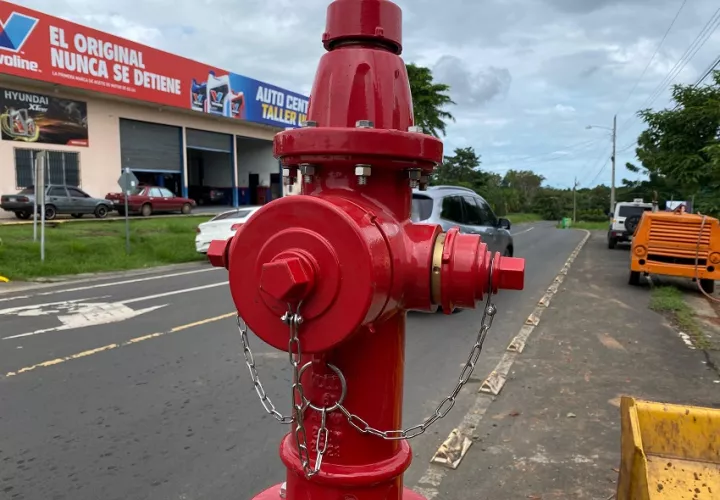 Hidrantes instalados en Chitré