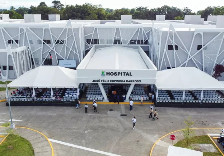 El hospital de Bugaba permaneció 13 años en abandono. Foto: Cortesía