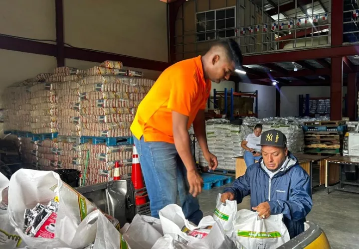 En el IMA se apoya con los alimentos indispensables para los damnificados