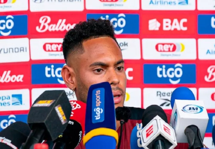 Ismael Diaz, jugador de Panamá. Foto: FPF