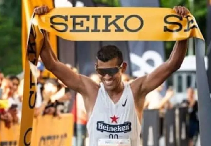 El olímpico Jorge Castelblanco fue el ganador del año pasado de la Maratón Internacional a Panamá. Foto: Instagram