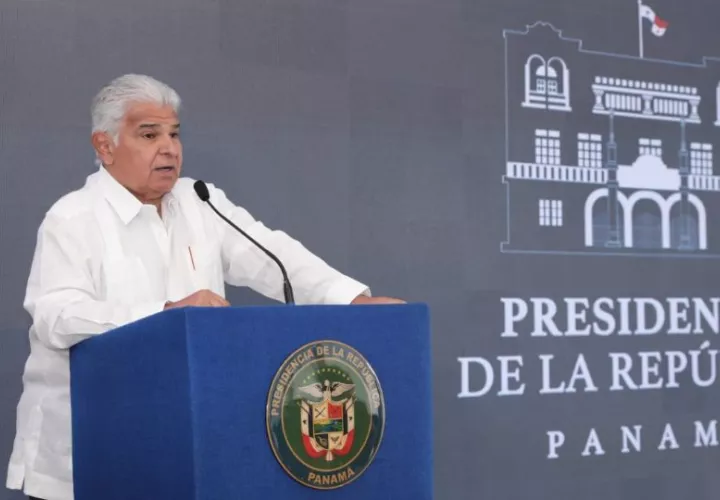 José Raúl Mulino, presidente de la República. Foto: Cortesía