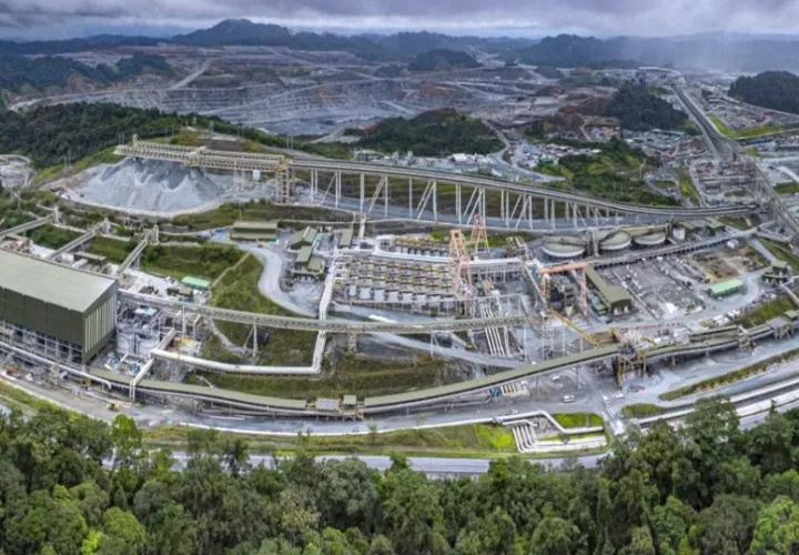 La explotación de la mina a cielo abierto Cobre Panamá, que en el 2022 produjo el 2 % del mineral a nivel mundial, representaba 7.000 empleos directos y cerca de 30.000 indirecto. Foto: Archivo