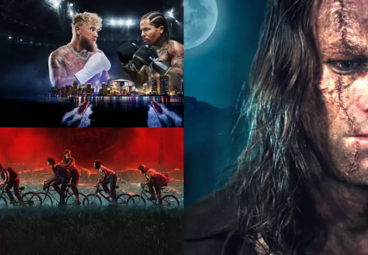 'Stranger Thing', 'Frankenstein' y 'Cuenta atrás: Jake vs. Tank'. Fotos: Netflix