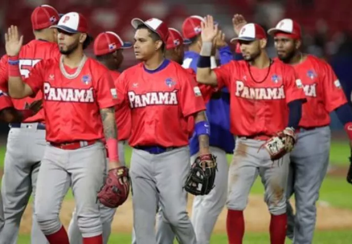 Jugadores de la selección de Panamá. Foto: Fedebeis 