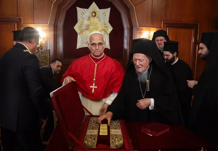 Tras su visita a Turquía, el papa se trasladará a Líbano. Foto: EFE