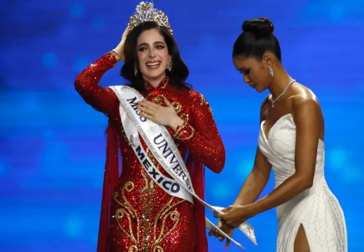Fátima Bosch, Miss Universo 2025. Foto: EFE / EPA / Rungroj Yongrit