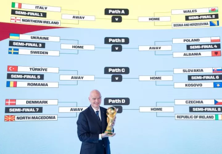 El presidente de la FIFA, Gianni Infantino. Foto: EFE 