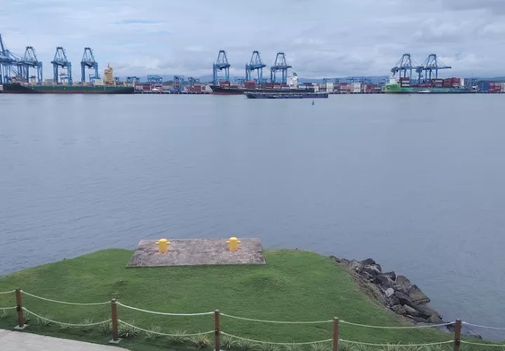 Los turistas pueden aprovechar el Sistema Colón Puerto Libre, que está exento del 7%. Foto. Diómedes Sánchez