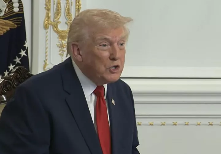 Trump le ha declarado la guerra a los narcos. Foto: EFE