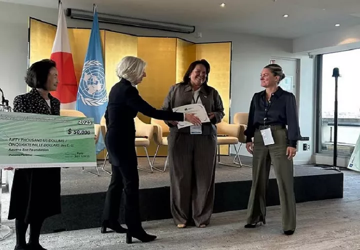 Fundación Pro Eco Azuero gana premio de la Unesco. Foto: @proecoazuero