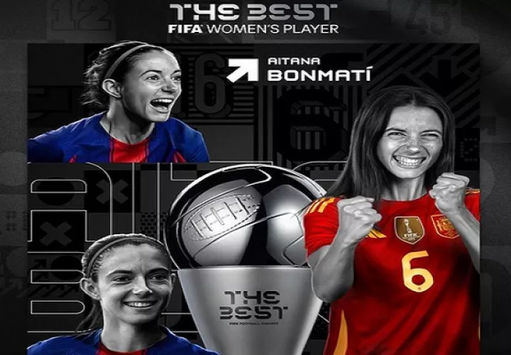 Aitana Bonmatí.Foto:@fifaworldcup_es 