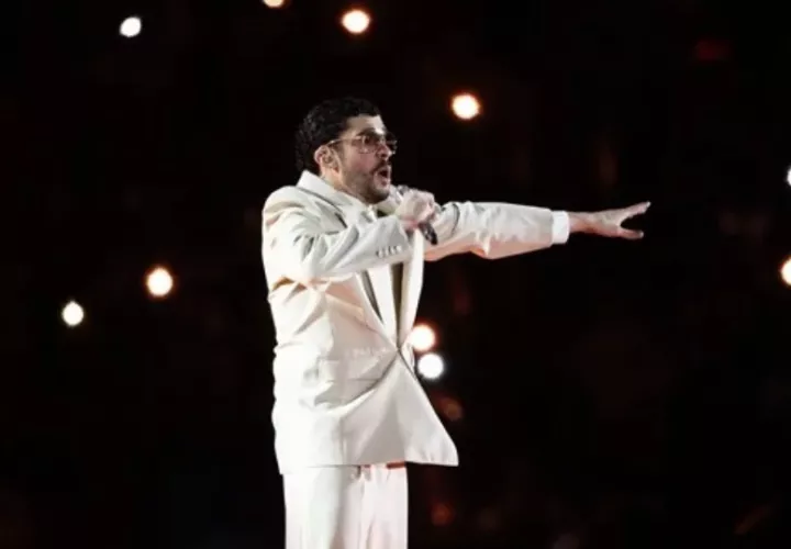 El cantante puertorriqueño Bad Bunny. Foto: EFE / Orlando Barría