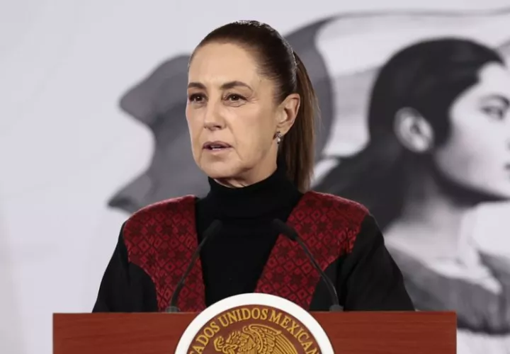 La presidenta de México, Claudia Sheinbaum. Foto: EFE