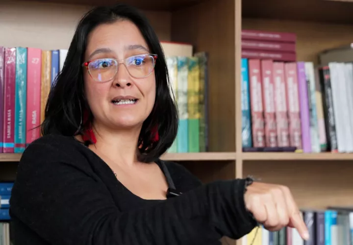 La directora del Instituto Colombiano de Antropología e Historia (Icanh), Alhena Caicedo. EFE