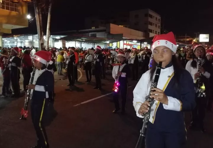Desfile de Navidad. Foto: Eric Montenegro
