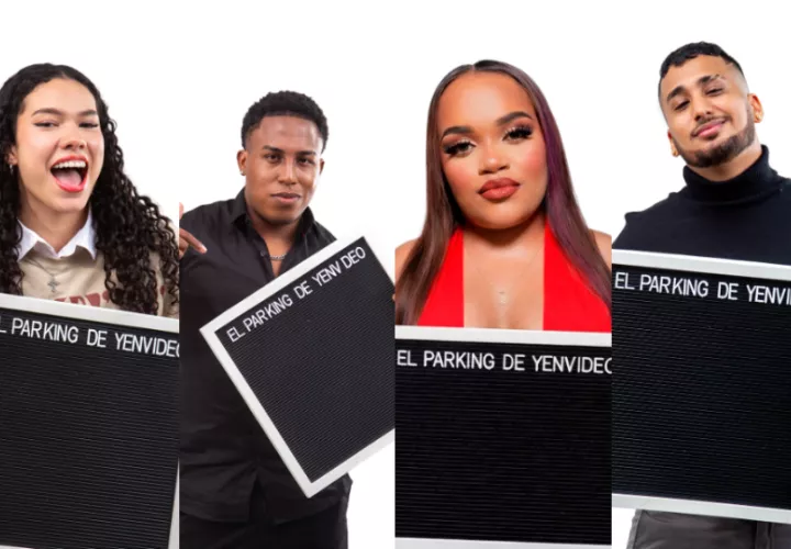 Yiyi, David, 'La Gran Leidy' y Musulini. Fotos: Instagram / @parkingdeyenvideo