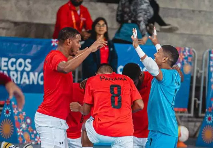 Jugadores de Panamá festejan. Foto: COP