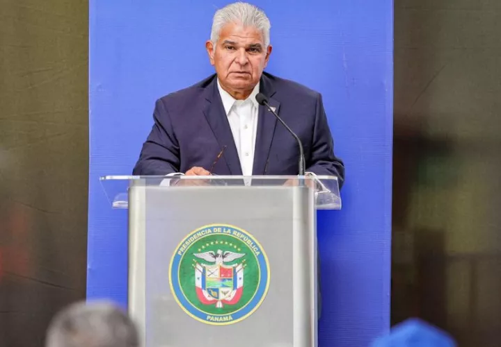 José Raúl Mulino, presidente de la República. Foto: Cortesía