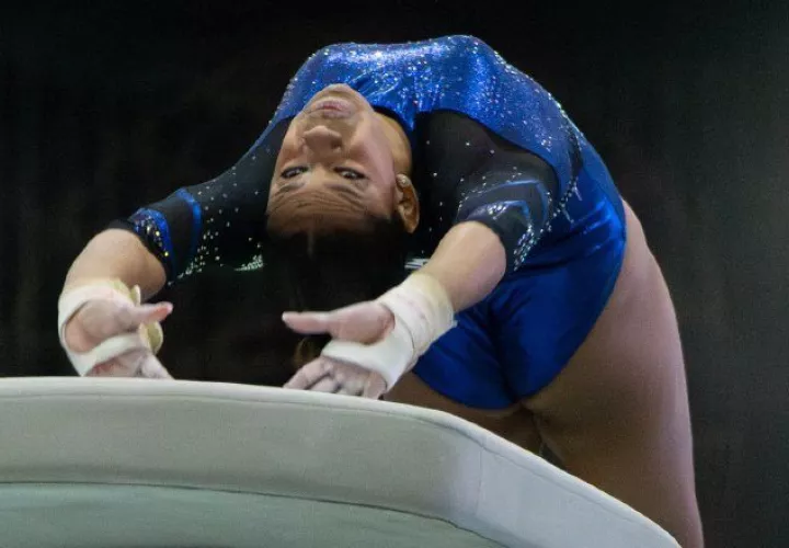  Karla Navas, ganó oro en los Bolivarianos. Foto: COP