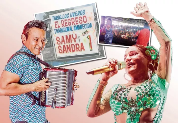 Samy y Sandra Sandoval. Fotos: @istarpty / @sandrasandovals