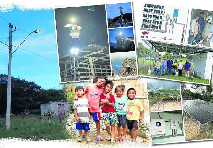 La Oficina de Electrificación Rural, en lo que va del año, ha beneficiado a más de 5 mil personas. Foto: Epasa