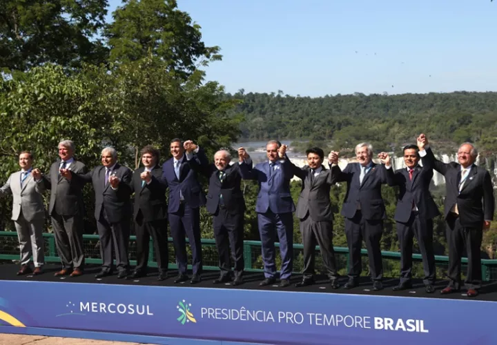 Jefes de Estado de países integrantes. Foto: EFE