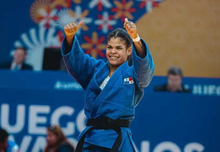 Némesis Candelo dio oro a Panamá en los Juegos Bolivarianos. Foto: COP