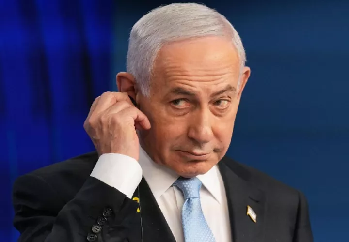 Benjamín Netanyahu se reunió con Friedrich Merz. Foto: EFE
