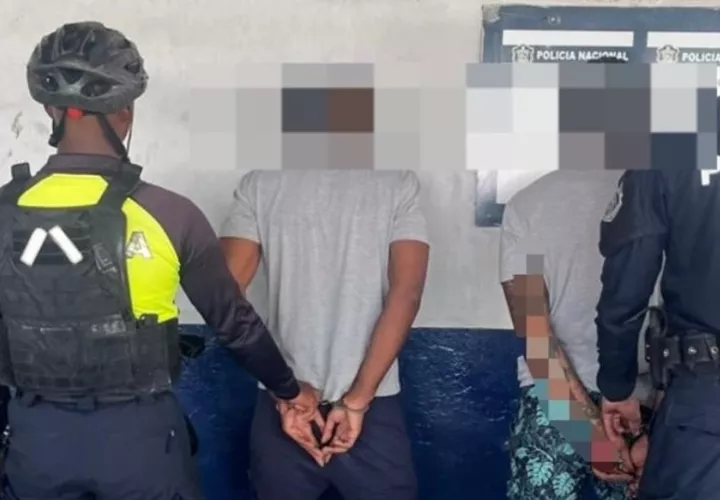 Los delincuentes están en manos de las autoridades. Foto: Diómedes Sánchez S