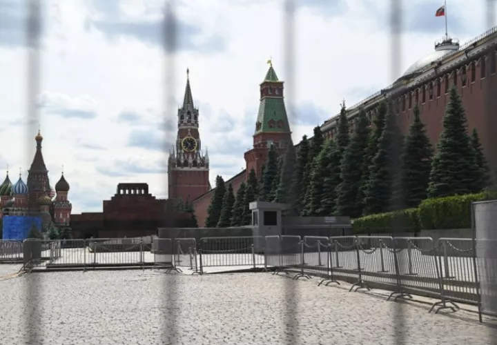 El Kremlin en la Plaza Roja de Moscú. Foto: EFE
